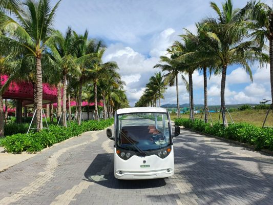 xe điện khu du lịch